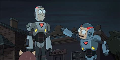 rick and morty robot suits